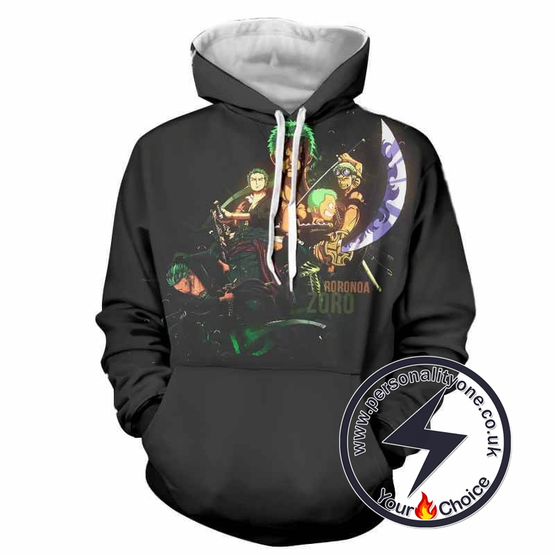 One Piece - Roronao Zoro 3D - Hoodies